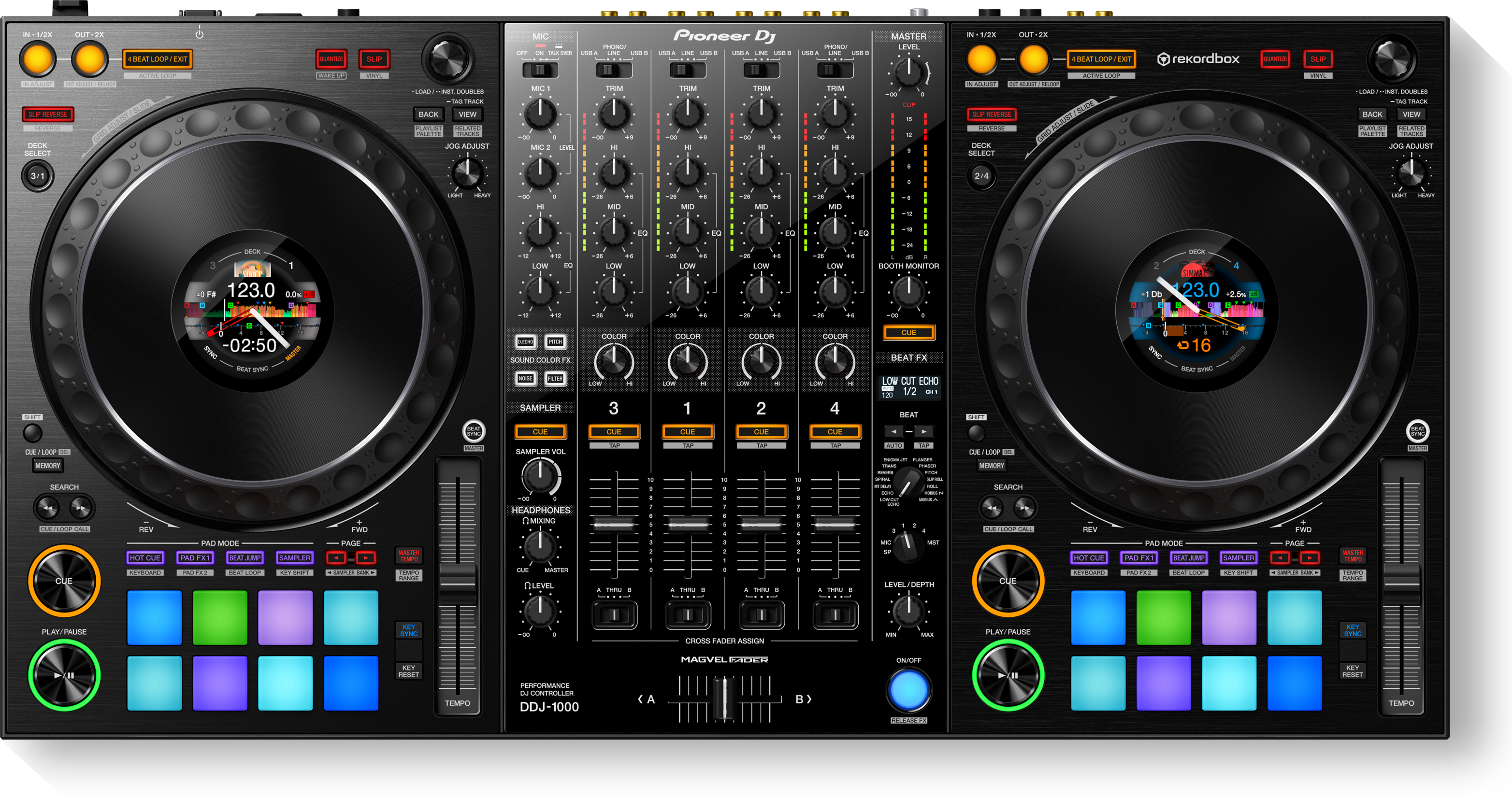 Pioneer DJ DDJ-1000 (4-Kanal Club-Standard Controller)