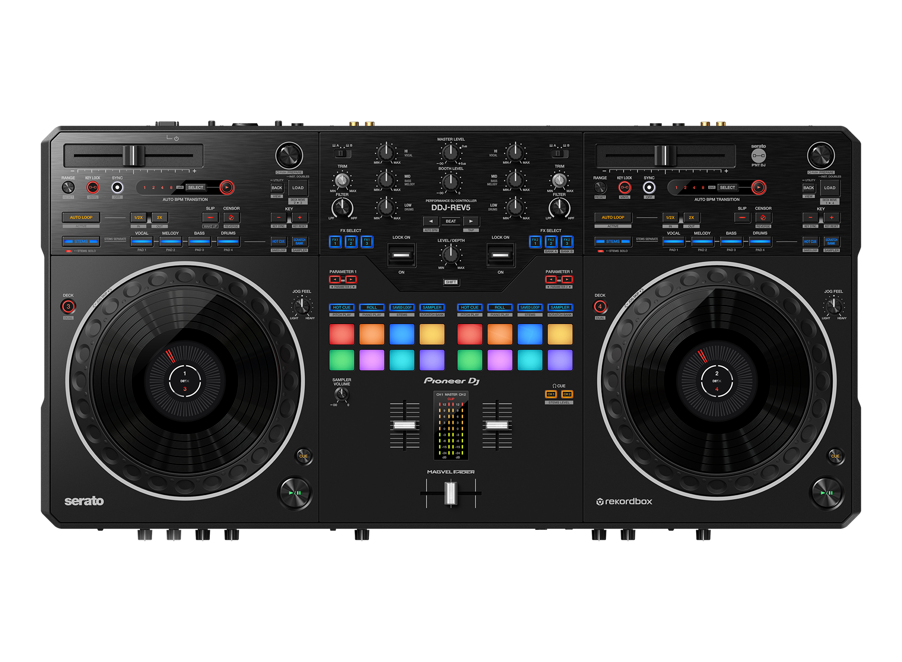 Pioneer DJ DDJ-REV5 (2-Kanal Scratch-Controller)